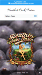 Mobile Screenshot of heatheroaksfarm.com